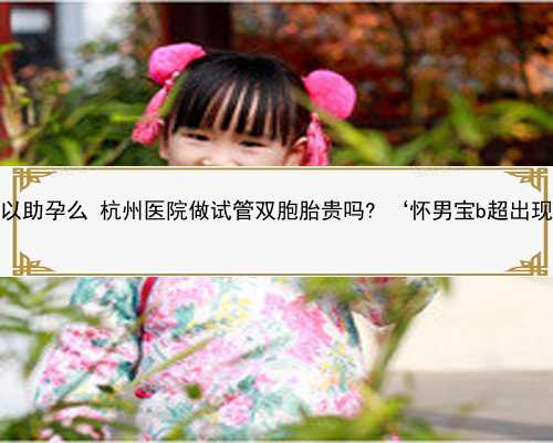 杭州单身可以助孕么 杭州医院做试管双胞胎贵吗? ‘怀男宝b超出现那些内容’